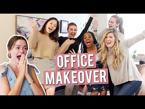 SURPRISE OFFICE MAKEOVER｜シックな部屋に変身 (SURPRISE OFFICE MAKEOVER | Chic Room Transformation)