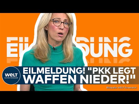 EIL: Kurdische Arbeiterpartei PKK erklärt Selbstauflösung! Friedensinitiative mit Türkei!