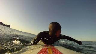 preview picture of video 'Surfing Crescent Beach, Washington - GOPROHD'