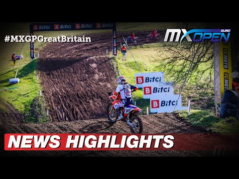 News Highlights PT.2 | EMX Open | MXGP of Great Britain 2022 #Motocross #MXGP