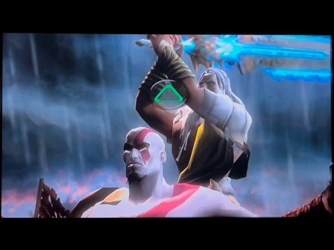 God of War 2 All Failed QuickTime events Zeus final battle