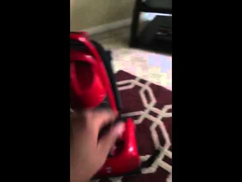 How to replace the belt on a dirt devil vacuum cleaner.