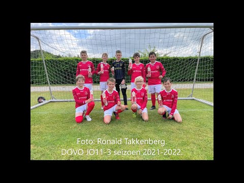 Voor aanvang en penalties DEV Doorn JO11-2 - DOVO JO11-3.