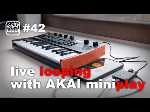 CoffeBeats #42 - Lo-fi / ambient looping with AKAI mini play and iPhone