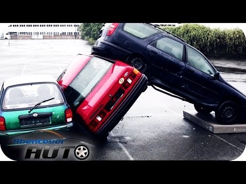 Nachparken Extrem | Kuriose Parksituationen