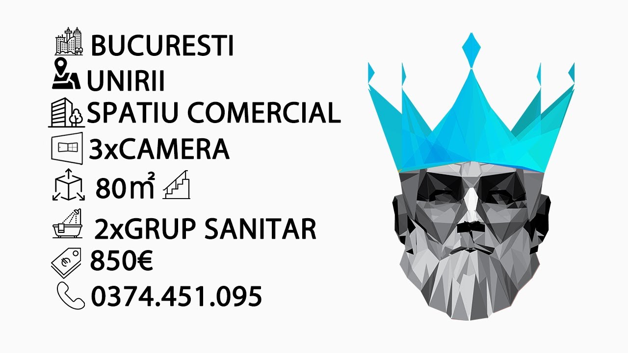 Tur video Unirii I Spatiu Comercial/Birouri I 3 Camere I Proximitate Metrou
