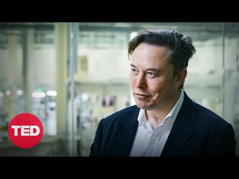 , title : 'Elon Musk: A future worth getting excited about | TED | Tesla Texas Gigafactory interview