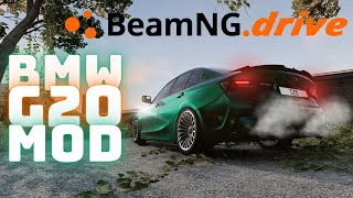 BMW 3er G20 MOD mit ALPINA VERSION - BEAMNG DRIVE MODS und DOWNLOAD LINK