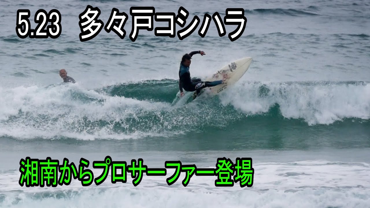 めっちゃ上手いやついると思ったらまさかのアイツだった #サーフィン #伊豆 #下田 #多々戸浜