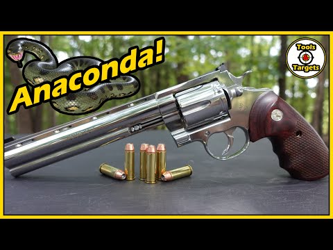 The BIG Snake!...Colt Anaconda .44 Magnum Talo Edition Quick Range Review!