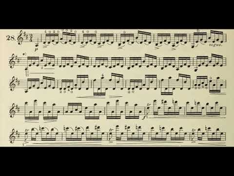 Federigo FIORILLO, Caprice op.3 N°28, Violon : Corentin SAUVAGER