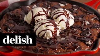 Skillet Slutty Brownie | Delish