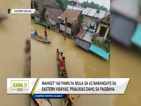 Regional TV News: Pinalikas dahil sa pagbaha