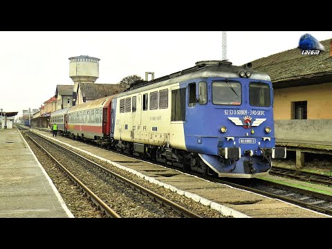 060-DA 60-0809-3 & Trenuri de Călători/Passenger Trains in Gara Satu Mare Station - 03 November 2020
