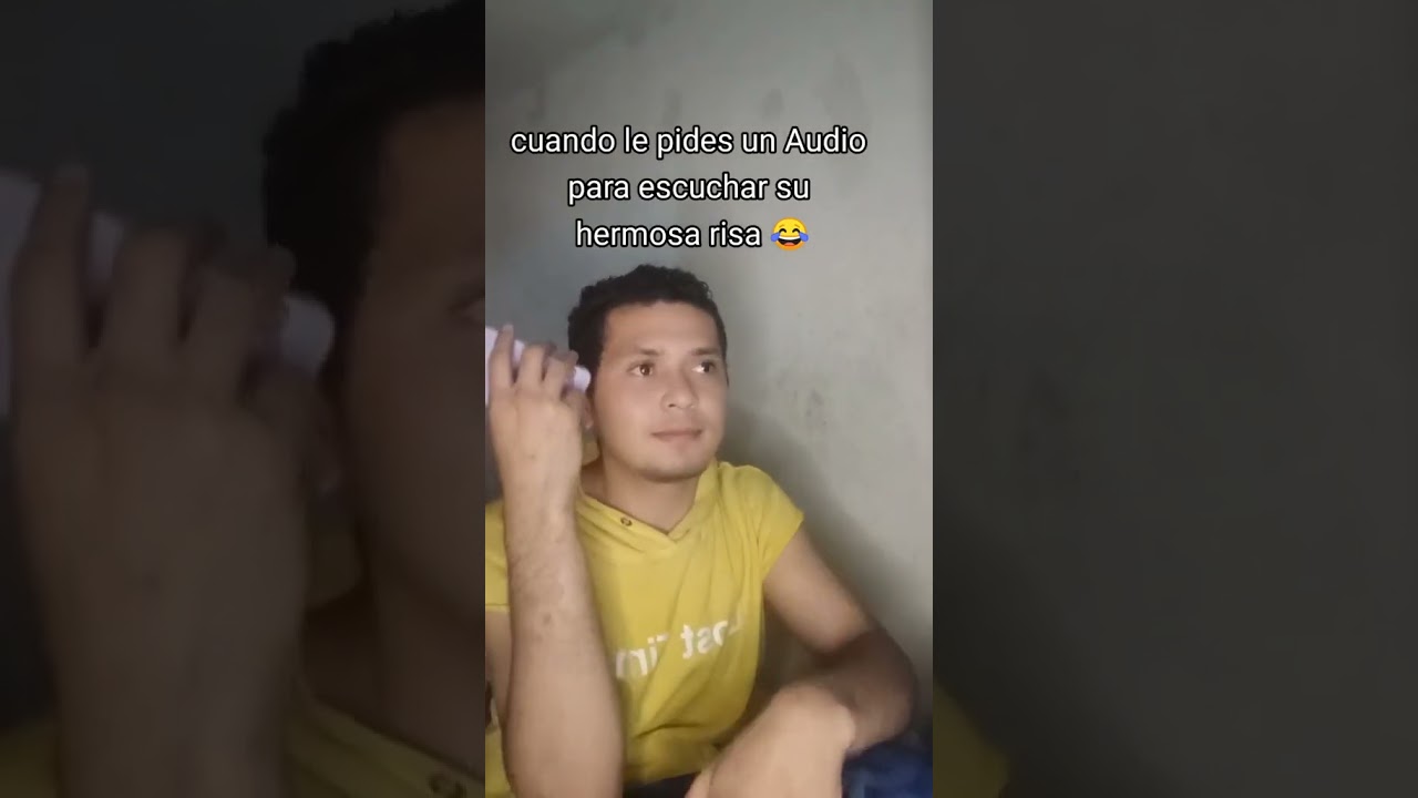 cuando le pides un Audio para escuchar su hermosa risa 😂 #creativo #humor #viral #apoyame