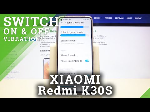 How to Change Vibrations Settings on Xiaomi Redmi K30s