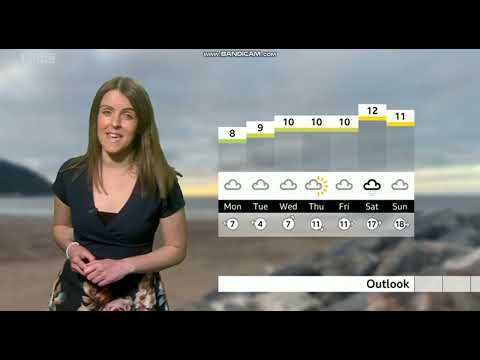Alex Osbourne BBC One Spotlight weather 01/22/2022 in HD! - 60 FPS
