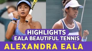 Alex Eala Beauty Performance vs Adithya Karunaratne Tennis Highlights - Hard Court Cup