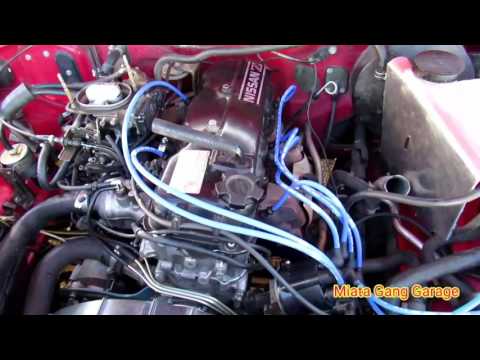 Nissan Hardbody Gets NGK Spark Plug Wires