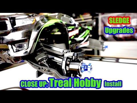 Traxxas Sledge Aluminum Upgrades [Treal Hobby]