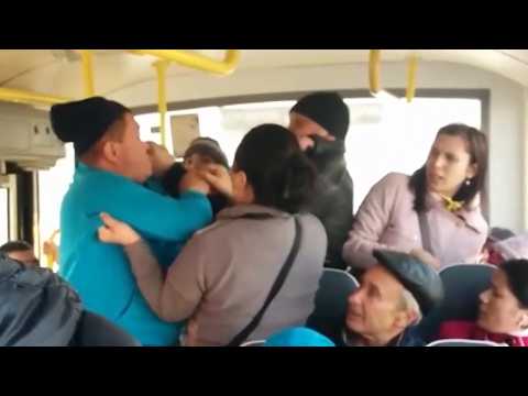 Мужики дрались, дети плакали. Real video
