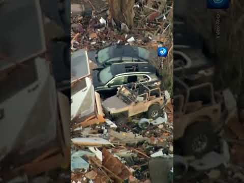 Video Thumbnail: Aufräumarbeiten nach Tornado-Verwüstung in den USA. #Tornado #Oklahoma #USA #tagesschau #Nachrichten