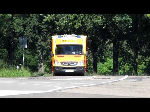 ASB Karlsruhe RTW 8/83-8 (Pressluft + Gegenverkehr)