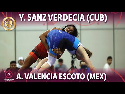 Yaynelis Sanz Verdica (CUB) vs Alma Valencia Escoto (MEX) - Final // Pan-American Championships