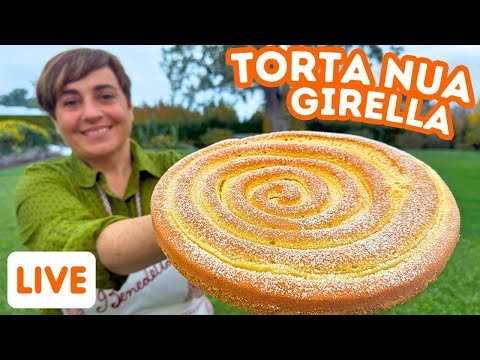 TORTA NUA GIRELLA Ricetta in Diretta  Fatto in Casa da Benedetta