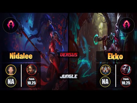 Blaber NIDALEE (Jungle) [Dark Harvest] VS EKKO - Challenger NA Patch 10.25