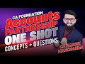 Partnership LLP Accounts ONE SHOT CA Foundation Accounts May 2025 CA Hardik Manchanda