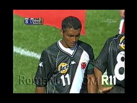 09-12-00 Paraná 1 x 0 Vasco da Gama - João Havelange- Brasileirão 2000 - Romário passa em branco