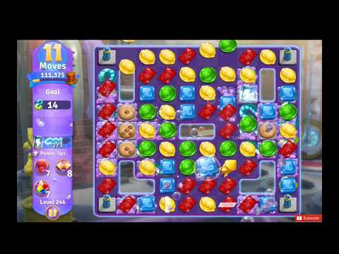 Wonka's World of Candy Level 244 NO BOOSTERS - A S GAMING