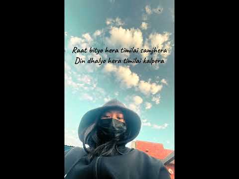 Raat Bityo By Nabin K. Bhattarai COVER