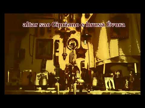 altar de S. Cipriano e bruxa Évora. Veja: www.magianegra.com.pt