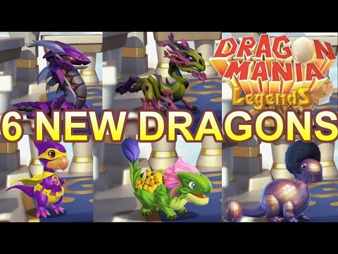 6 NEW DRAGONS + ANOTHER NEW BOSS?! - Dragon Mania Legends #243