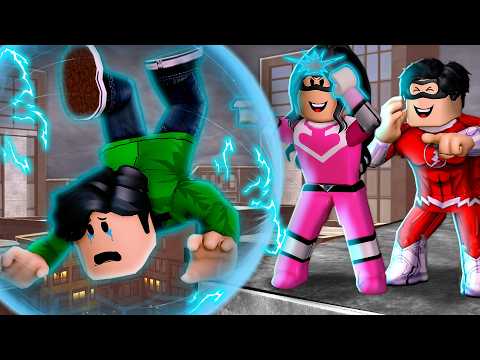 HATED By His SUPER HERO Family! (A Roblox Movie)