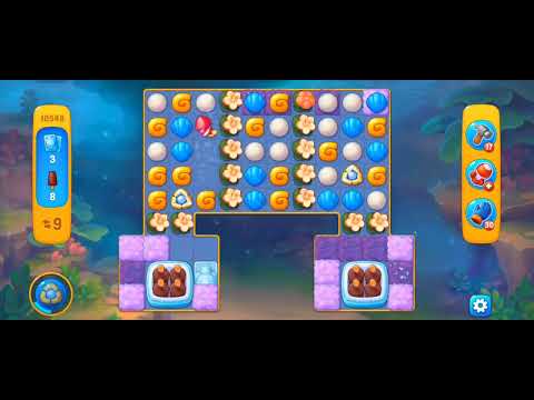 Fishdom Easy Level 10548 (with ingame lightning booster) @choraelmin