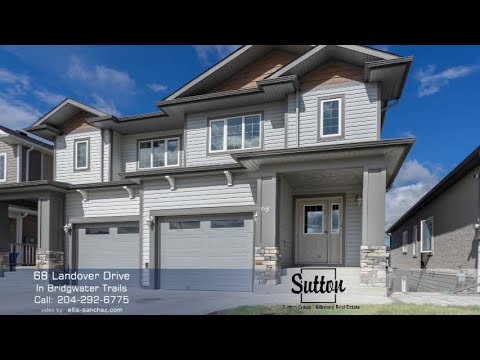 House for sale at 68 Landover Drive in Bridgwater Trails Winnipeg
