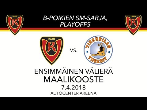 BSM, 1.VE: Koovee–Tiikerit, 7.4.2018, Maalikooste