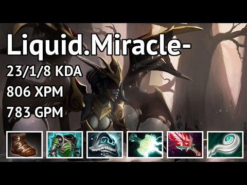 Dota Memories Liquid.Miracle- - Queen of Pain highlights - Game 3222840049 - Dota 2