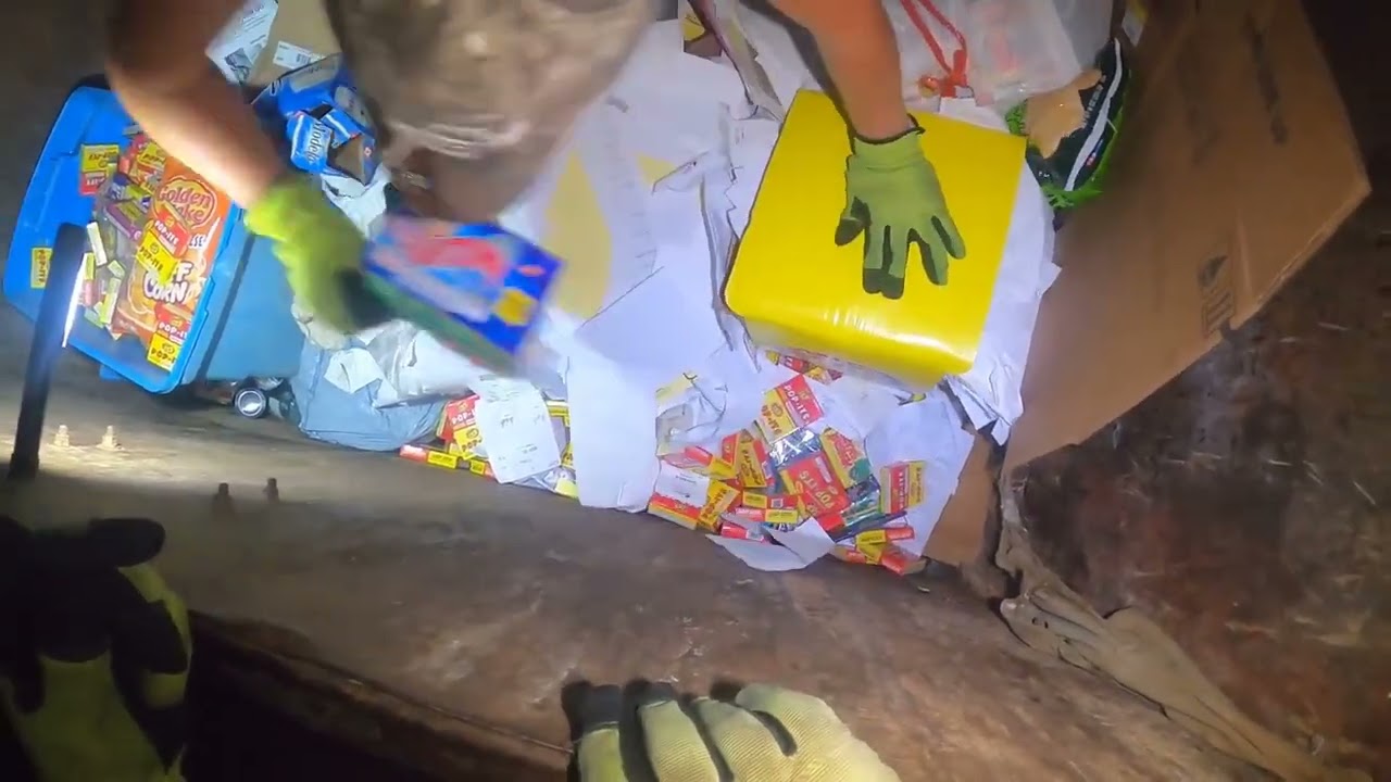 Sharing is Caring dumpster diving