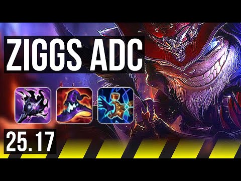 ZIGGS & Sona vs CAITLYN & Soraka (ADC) | 8k comeback | EUW Challenger | 25.17