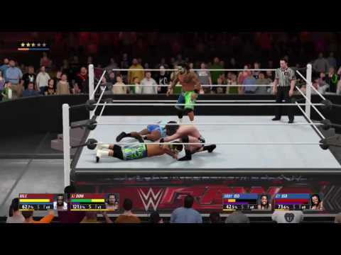 WWE 2k16 (The Legend Killer AJ Dunn) My Career Mode