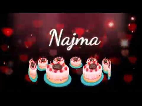 Happy Birthday 🎂 Najma