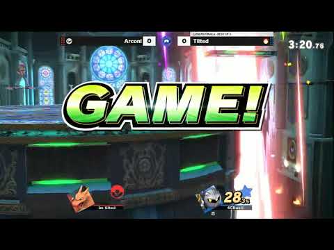 TSL198 SSBU Losers FInals - Arconi (Metaknight) vs Tilted (Pokemon Trainer)