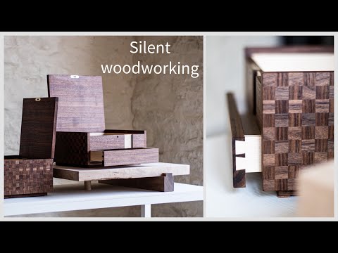 Time-Lapse: Crafting Jewellery Boxes: 200 Hours of Work in 20 Minutes