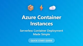 Azure Container Instances Tutorial: Serverless Containers for Beginner