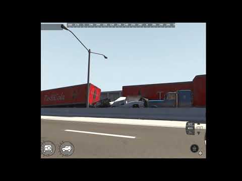 Texas 100+ vehicle pileup in beamNG drive