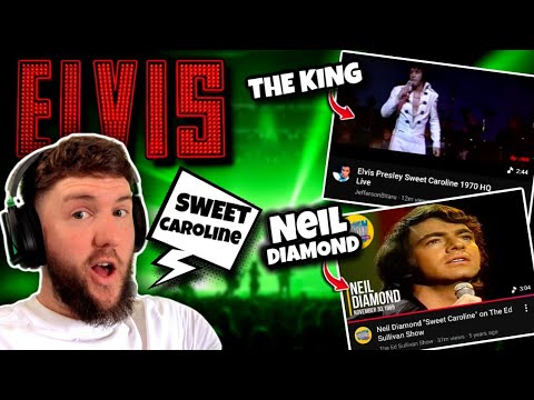 Musician REACTS to 'Sweet Caroline' by Neil Diamond & ELVIS PRESLEY